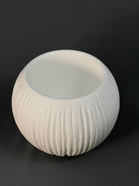 Кашпо для цветов Сфера (1.7) Белый